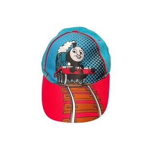 Kids Thomas‎ The Tank Engine Baseball Cap Blue Red Toddler Youth